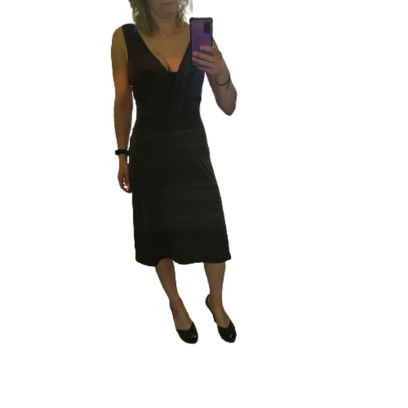 NWT NICOLE MILLER sleeveless midi dress - Picture 8 of 8